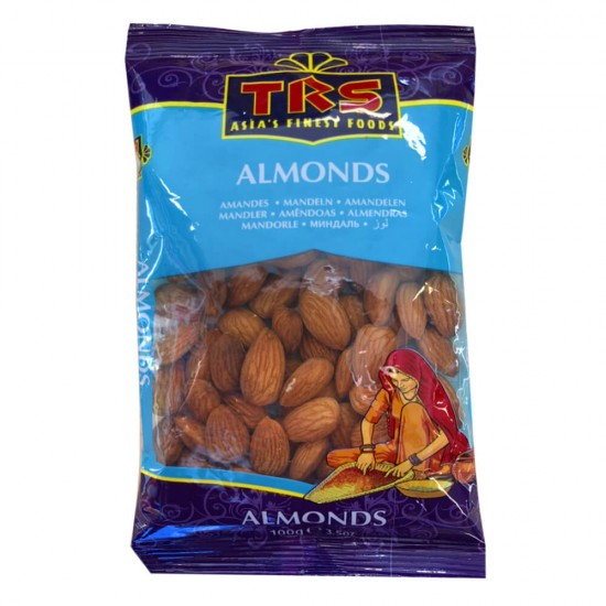 TRS Whole Almonds 100G
