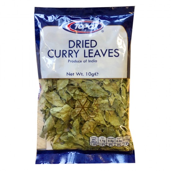 TOPOP Sušené Kari Listy (Dried Curry Leaves) 10G