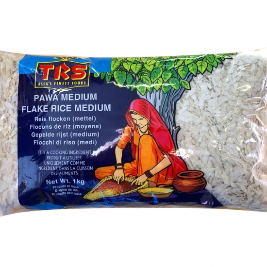 TRS Pawa Medium Flake Rice Medium (Poha Rice) 1KG