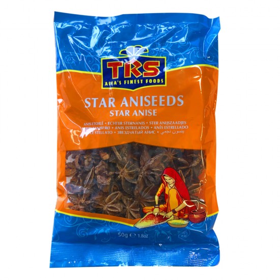 TRS Star Aniseeds (Star Anise Whole) 50G