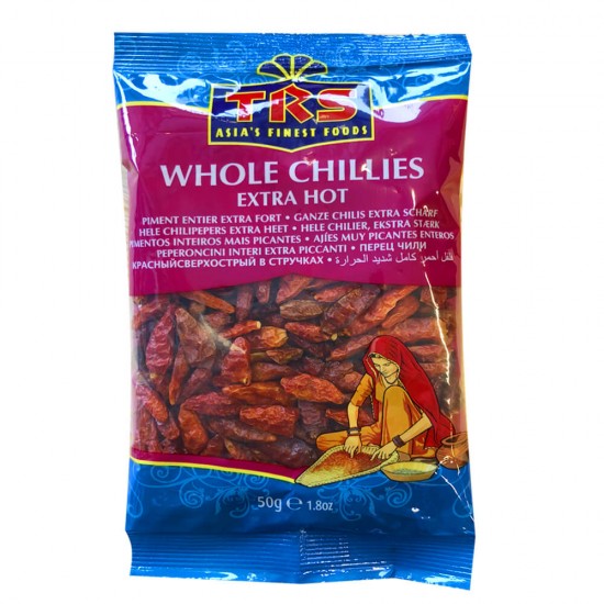 TRS Whole Red Chilies (Extra Hot) 50G