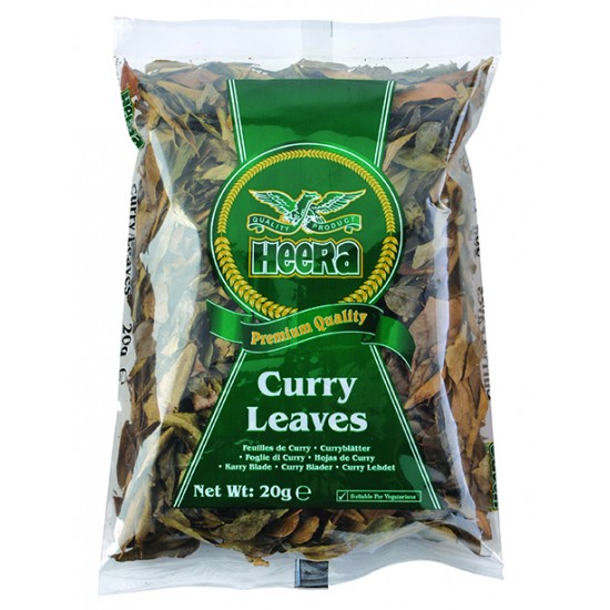 Heera Sušené Kari Listy (Dried Curry Leaves) 20G