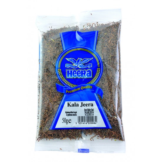 Heera Římský Kmín Celý Cerny (Black Cumin Seeds) 50G