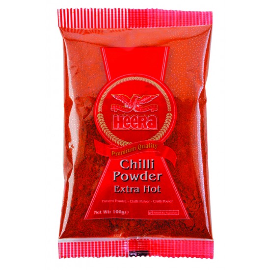 Heera Chilli Powder Extra Hot (Lal Mirch) 100G