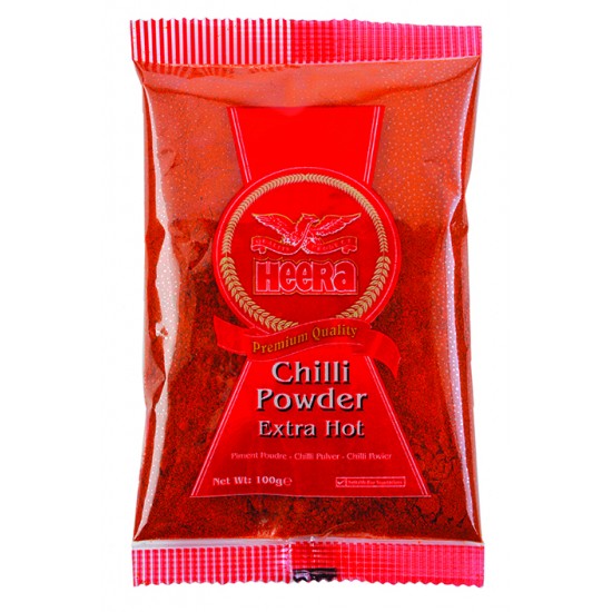 Heera Chilli Powder Extra Hot (Lal Mirch) 100G Heera Chilli Powder Extra Hot (Lal Mirch) 100G