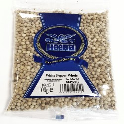 Heera White Pepper Whole 100g
