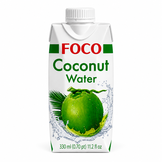 FOCO 100% Kokosová voda 330 ml