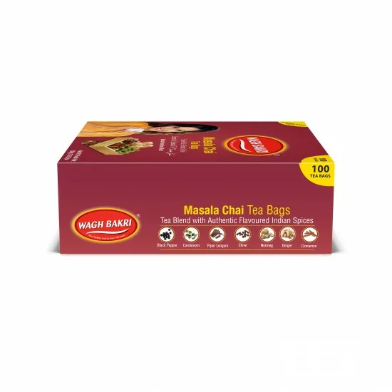 Wagh Bakri Kořeněné Čaj (Masala Tea) 100ks ZBOZI S PROSLOU TRVANLIVOSTI (09-2023) Wagh Bakri Kořeněné Čaj (Masala Tea) 100ks ZBOZI S PROSLOU TRVANLIVOSTI (09-2023)