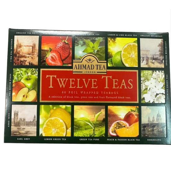 AHMAD TEA Twelve Tea Čaj 60x2G