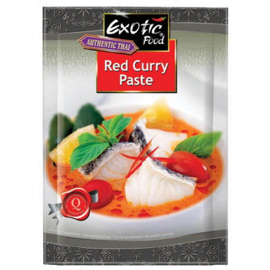 Exotic Food Červená kari pasta 50 g Exotic Food Červená kari pasta 50 g