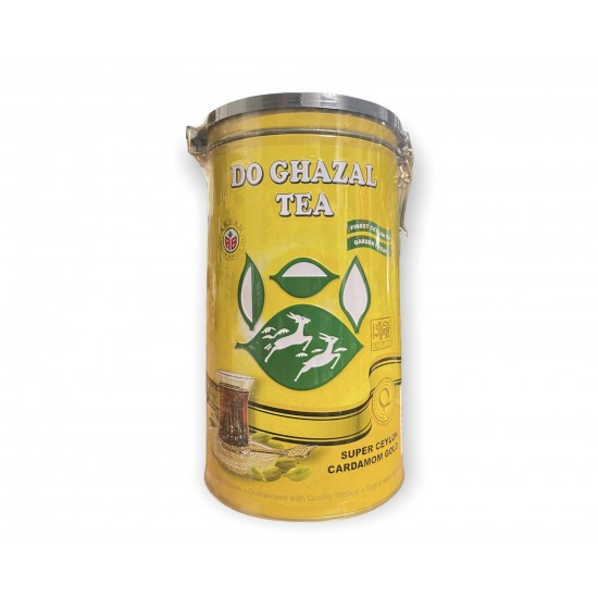DO GHAZAL TEA  SUPER CEYLON CARDAMOM GOLD TEA LOOSE CAN 400G