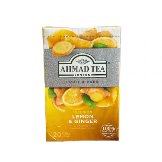 Ahmad Tea Čaj Lemon & Ginger 20x2G
