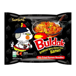 Samyang Buldak Hot Chicken Flavor Ramen 140g – Extra Pálivé Korejské Nudle Samyang Buldak Hot Chicken Flavor Ramen 140g – Extra Pálivé Korejské Nudle